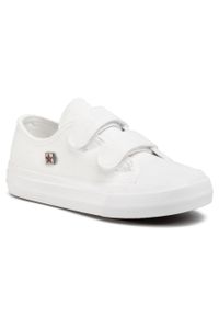 BIG STAR SHOES - Trampki Big Star Shoes FF374096 White. Kolor: biały. Materiał: materiał