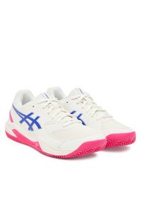 Asics Buty do tenisa Gel-Dedicate 8 Clay 1042A255 Szary. Kolor: szary. Materiał: skóra. Sport: tenis