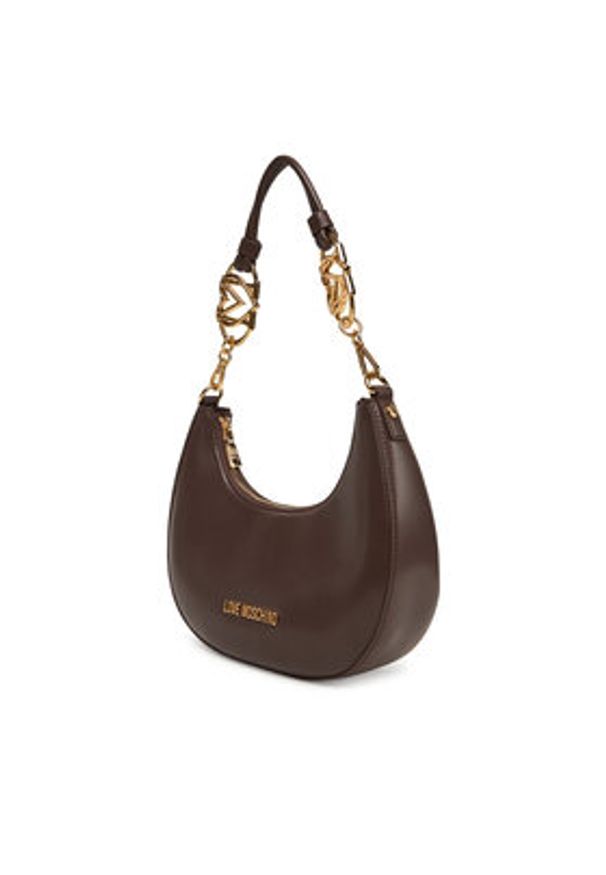 Love Moschino - LOVE MOSCHINO Torebka JC4048PP1NLF0301 Brązowy. Kolor: brązowy. Materiał: skórzane