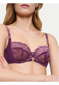 Triumph Biustonosz balkonetka Wild Gardenia Florale 10224879 Fioletowy. Kolor: fioletowy. Materiał: lyocell #4