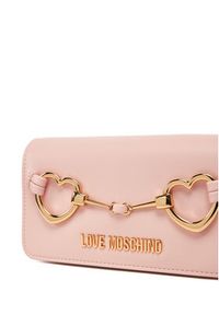 Love Moschino - LOVE MOSCHINO Torebka JC5643PP1MLB0601 Różowy. Kolor: różowy. Materiał: skórzane #3