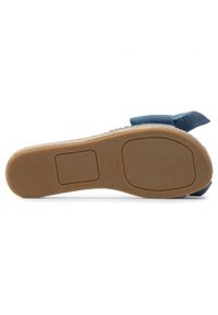 Manebi Espadryle Sandals With Bow M 3.0 J0 Niebieski. Kolor: niebieski #7