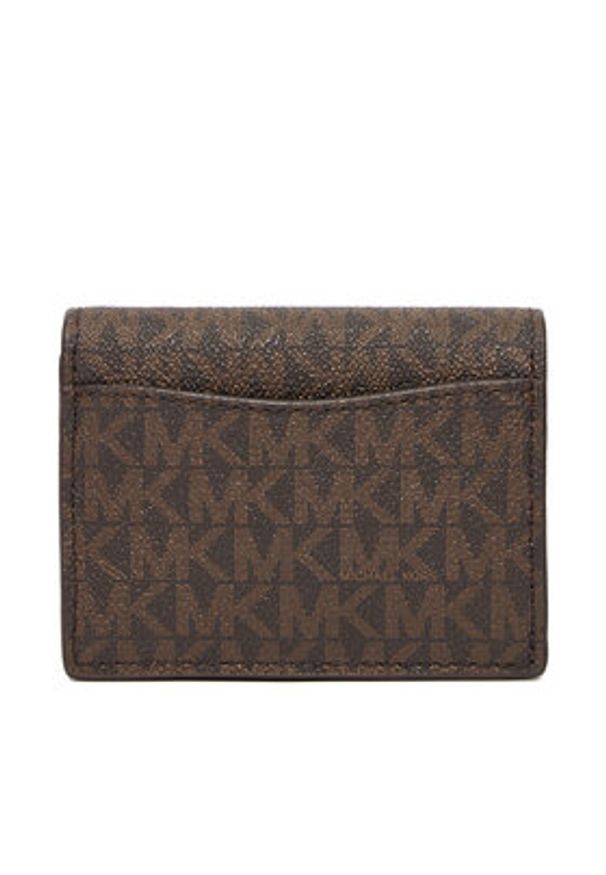 MICHAEL Michael Kors Portfel 32F5GNXD1B Brązowy. Kolor: brązowy. Materiał: skóra