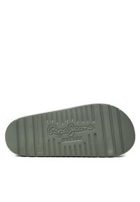 Pepe Jeans Klapki Beach Slide M PMS70159 Zielony. Kolor: zielony #3