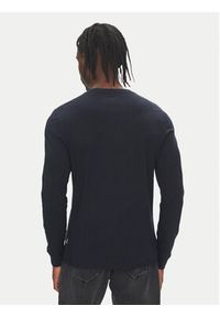 Guess Jeans Longsleeve M4YI54 K8HM0 Granatowy Regular Fit. Kolor: niebieski. Materiał: bawełna. Długość rękawa: długi rękaw #5