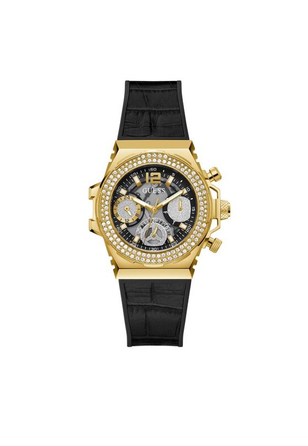 Guess Zegarek Fusia GW0553L4 Złoty. Kolor: złoty
