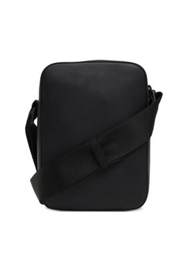 TOMMY HILFIGER - Tommy Hilfiger Saszetka Th Corp Mini Reporter AM0AM14020 Czarny. Kolor: czarny. Materiał: skóra