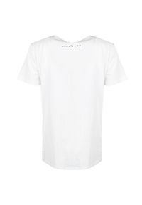 John Richmond T-Shirt "Ciapri" | RWA20385TS | Ciapri | Kobieta | Biały. Okazja: na co dzień. Kolor: biały. Materiał: bawełna. Długość rękawa: krótki rękaw. Długość: krótkie. Wzór: nadruk, aplikacja. Styl: casual #4