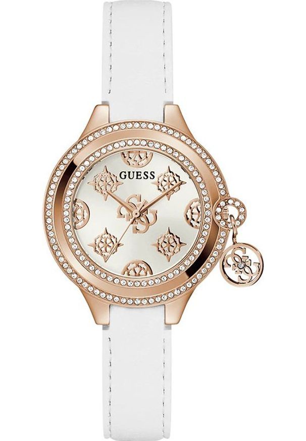 Zegarek Guess Zegarek damski Guess GW0684L4 biały. Kolor: biały