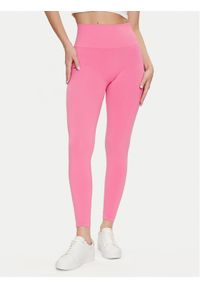 Pangaia Legginsy Activewear 2.0 Różowy Slim Fit. Kolor: różowy. Materiał: syntetyk