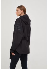 adidas TERREX kurtka outdoorowa Ct Xploric kolor czarny przejściowa. Kolor: czarny. Materiał: tkanina, poliester, materiał. Wzór: ze splotem #4