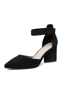 DeeZee Czółenka CEO-112233 Czarny. Kolor: czarny. Materiał: materiał #2