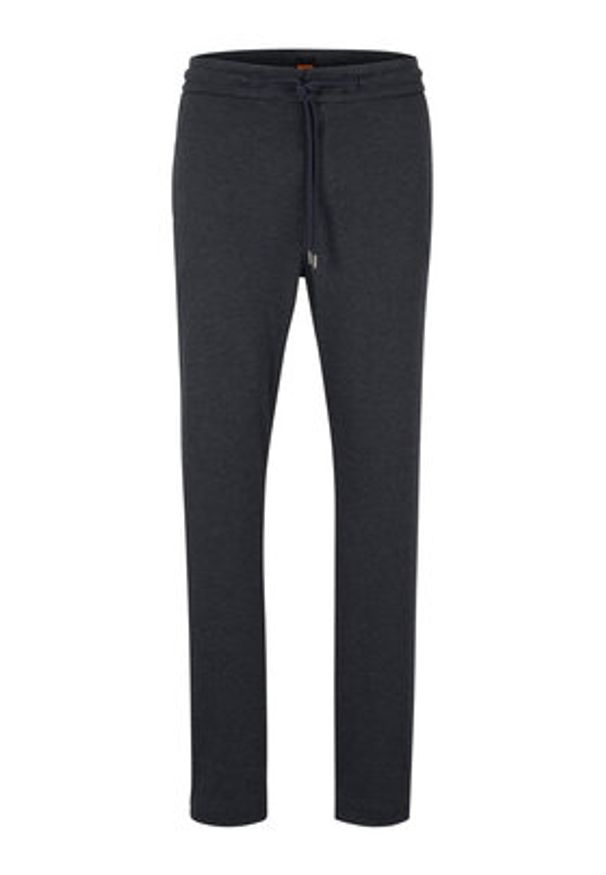 BOSS - Boss Spodnie materiałowe Taber-Ds 50488915 Granatowy Tapered Fit. Kolor: niebieski. Materiał: syntetyk