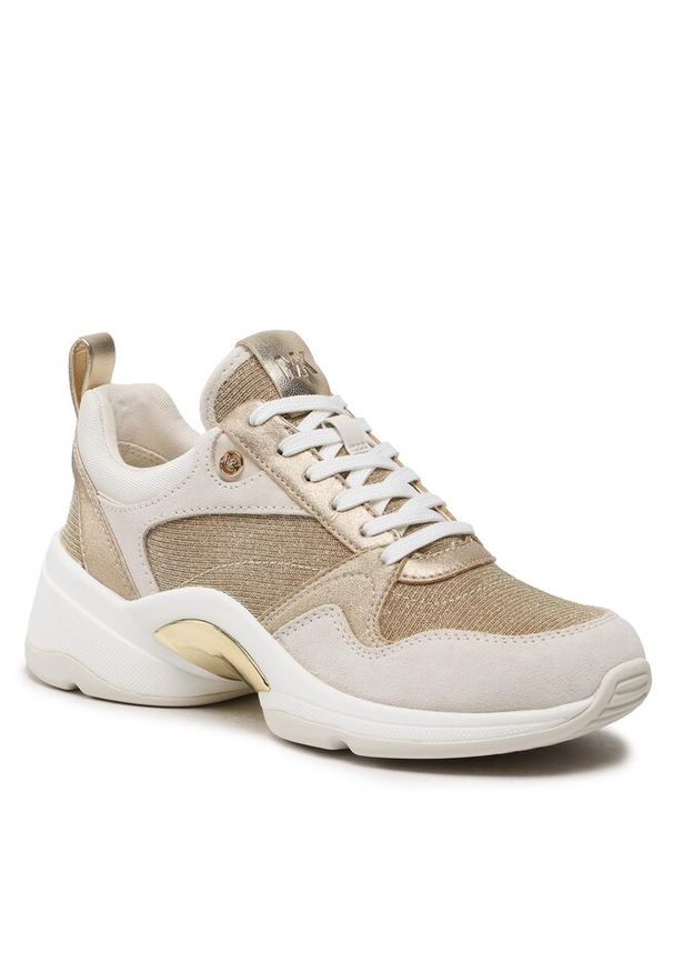 Sneakersy MICHAEL Michael Kors. Kolor: złoty