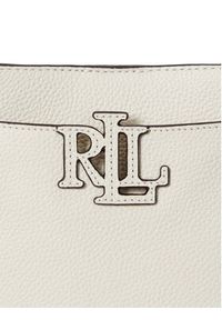 Lauren Ralph Lauren - LAUREN RALPH LAUREN Torebka 431982184005 Biały. Kolor: biały. Materiał: skórzane #6