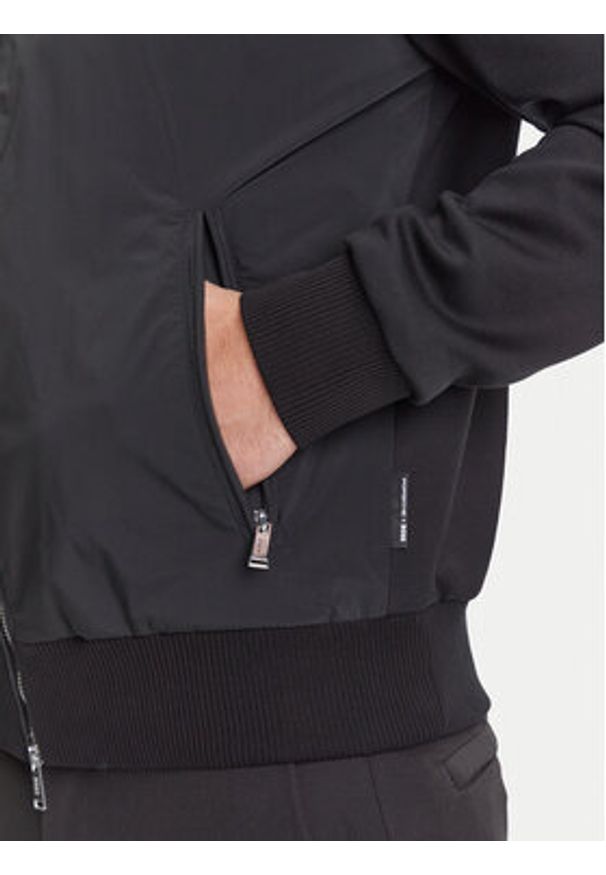 BOSS Kurtka bomber C-Skiles 197 PS 50543675 Czarny Regular Fit. Kolor: czarny. Materiał: bawełna