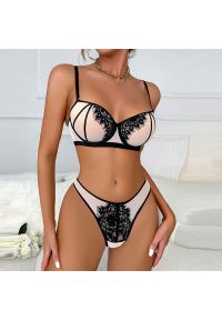 Intica - Komplet bielizny z koronką na specjalne okazje Vetka. Kolor: wielokolorowy. Materiał: koronka. Wzór: koronka