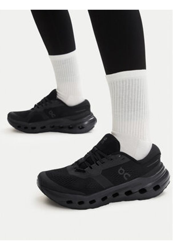 On Buty do biegania Cloudrunner 3 3WG10051043 Czarny. Kolor: czarny. Materiał: materiał