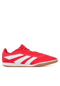 Adidas - adidas Buty do piłki nożnej Predator Club Indoor Sala ID3792 Czerwony. Kolor: czerwony. Materiał: skóra