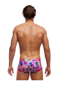 FUNKY TRUNKS - Kąpielówki Funky Trunks Smudgie Buddy - trunki męskie. Kolor: różowy