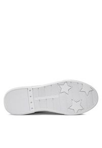 TOMMY HILFIGER - Tommy Hilfiger Sneakersy Chique Court Sneaker FW0FW07634 Biały. Kolor: biały. Materiał: skóra