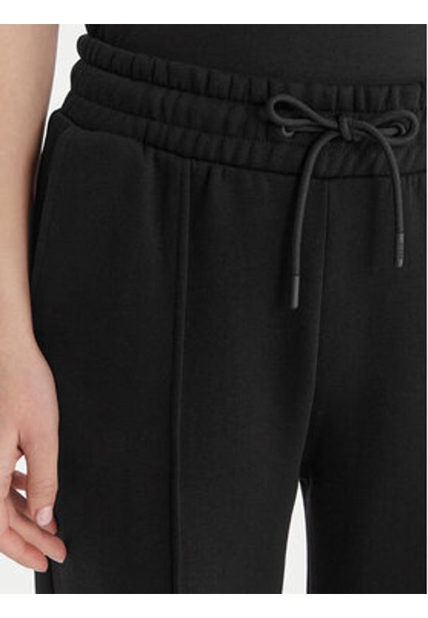 Guess Spodnie dresowe V6RB17 K9V31 Czarny Regular Fit. Kolor: czarny. Materiał: bawełna