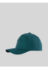 4f - 4F Czapka z daszkiem strapback chłopięca - zielona ONE SIZE (55cm). Kolor: zielony. Materiał: materiał, bawełna. Styl: casual #1