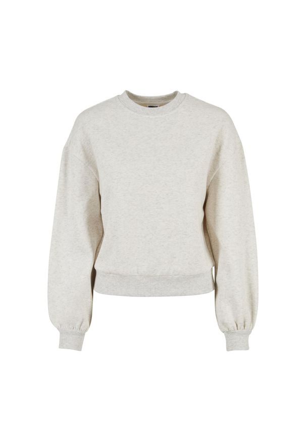 Damska bluza oversized crew neck Urban Classics. Kolor: szary