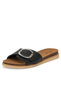 Mustang Klapki 1392-707 Czarny. Kolor: czarny. Materiał: syntetyk, materiał #4