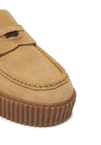Weekend Max Mara Mokasyny Kapokloafer 2525526054600 Beżowy. Kolor: beżowy. Materiał: skóra, zamsz #4