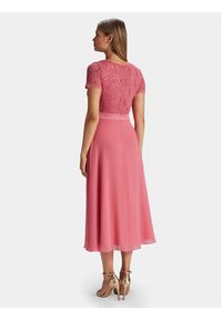 Swing Sukienka koktajlowa 5AG11100 Różowy Regular Fit. Kolor: różowy. Materiał: syntetyk. Styl: wizytowy #7