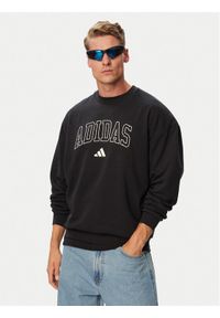 Adidas - adidas T-Shirt Trefoil Essentials IA7532 Czarny Loose Fit. Kolor: czarny. Materiał: bawełna #1