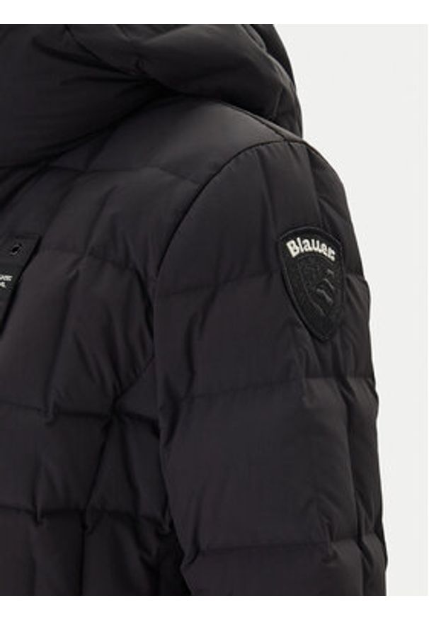 Blauer Kurtka puchowa Impermeabile 25WBLDK03230 Czarny Regular Fit. Kolor: czarny. Materiał: syntetyk