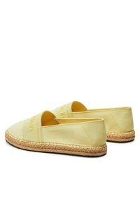 Calvin Klein Espadryle Espadrille He HW0HW01918 Żółty. Kolor: żółty. Materiał: materiał #4