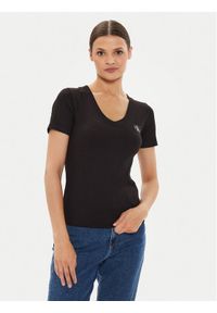 Calvin Klein Jeans T-Shirt J20J223274 Czarny Regular Fit. Kolor: czarny. Materiał: bawełna