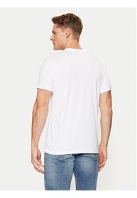 Karl Lagerfeld Jeans T-Shirt A1M17112 Biały Slim Fit. Kolor: biały. Materiał: syntetyk