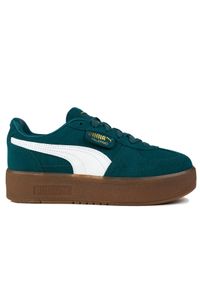 Buty sportowe damskie Puma PALERMO ELEVATA. Kolor: zielony. Sport: turystyka piesza #1