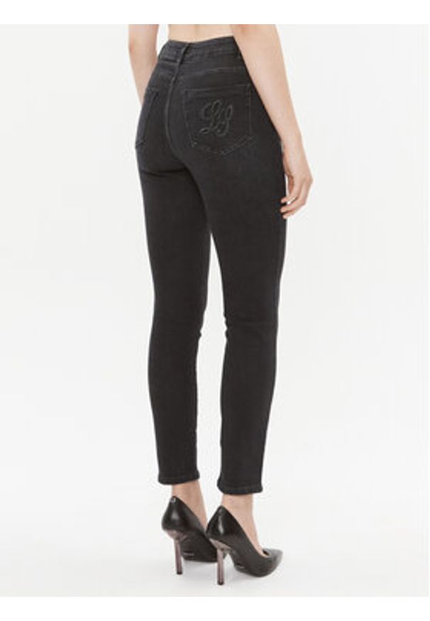 Luisa Spagnoli Jeansy Ottuso 540269 Czarny Skinny Fit. Kolor: czarny