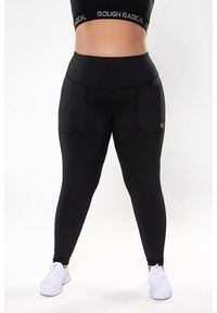 ROUGH RADICAL - Legginsy fitness damskie Rough Radical Cosy Plus size. Kolekcja: plus size. Kolor: czarny. Sport: fitness #2