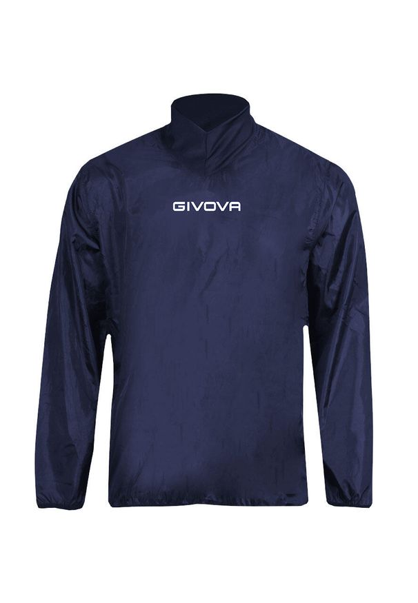 Givova Collo Costina męska kurtka przeciwdeszczowa — Navy L. Kolor: niebieski. Sezon: zima. Sport: bieganie