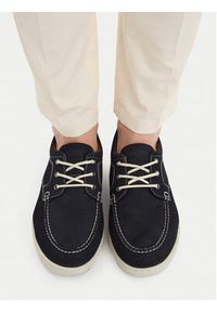 Nautica Półbuty CEO-HOWARD-01 MI25 Granatowy. Kolor: niebieski. Materiał: nubuk, skóra #4