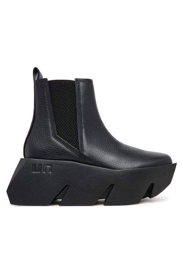 United Nude Botki Bull Chelsea 10960560165 Czarny. Kolor: czarny. Materiał: skóra