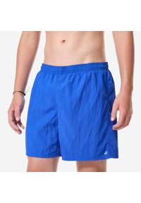 Decathlon - Szorty pływackie dla dzieci Nabaiji Swimshort. Kolor: niebieski. Materiał: poliester, poliamid, materiał. Wzór: gładki #1
