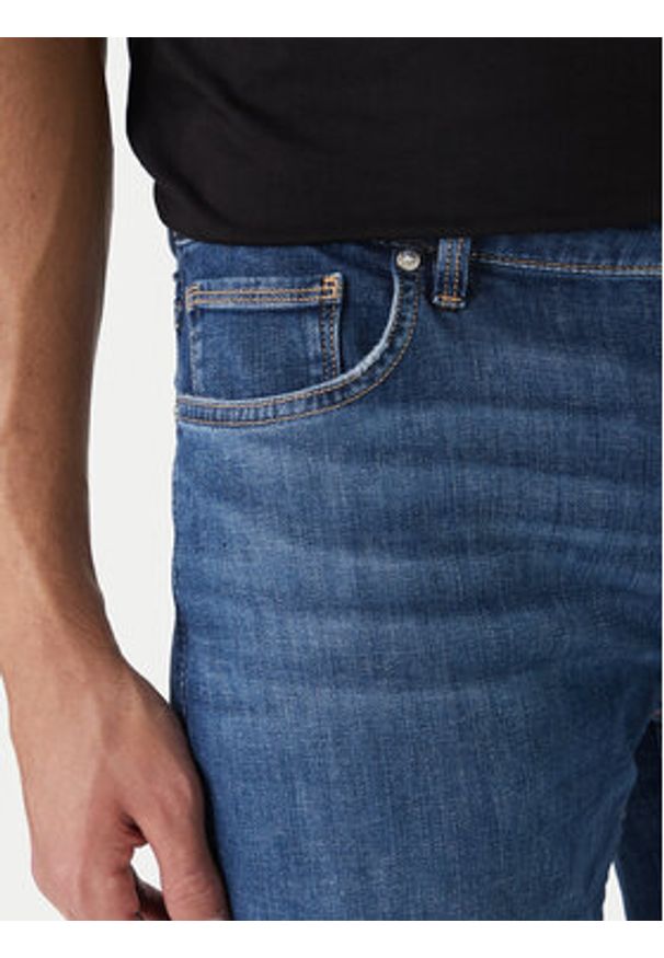 Guess Jeansy M6GAN2 D0755 Niebieski Slim Fit. Kolor: niebieski