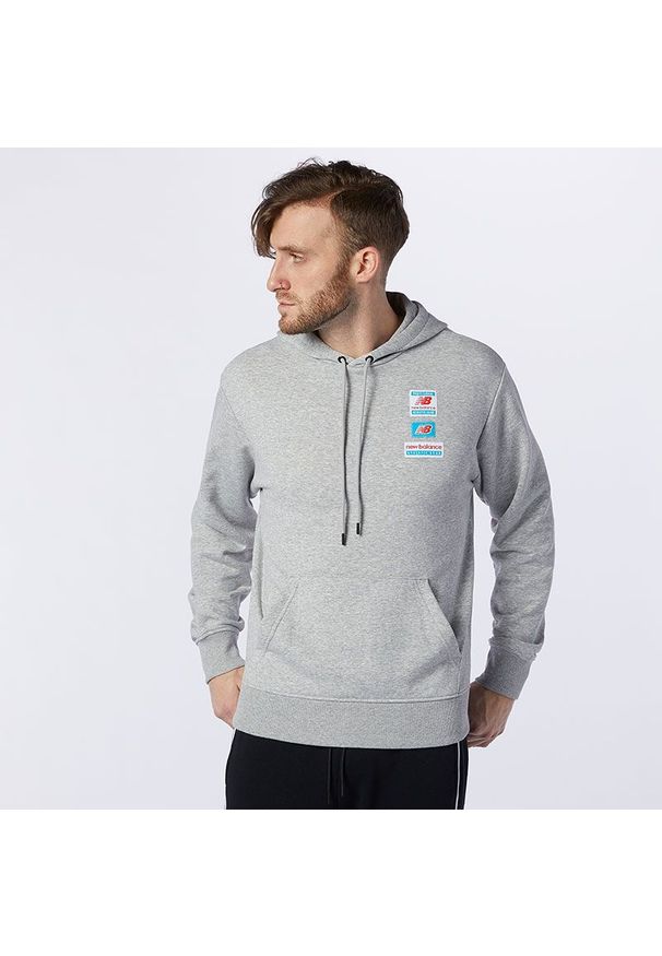 Bluza New Balance na co dzień, sportowa, z nadrukiem