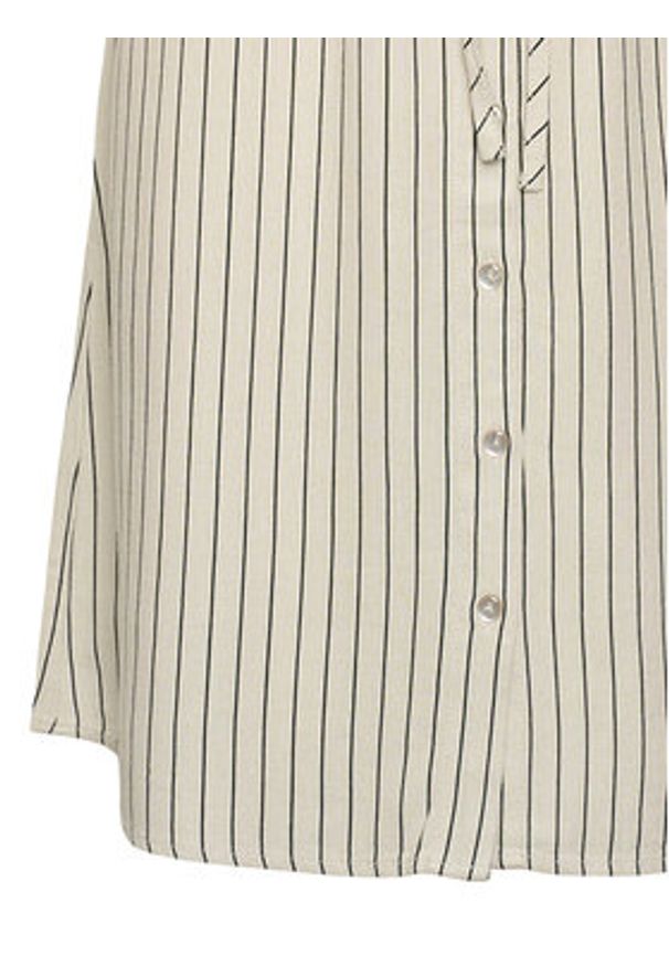 Vero Moda Sukienka letnia Mymilo 10322976 Beżowy Loose Fit. Kolor: beżowy. Materiał: wiskoza. Sezon: lato