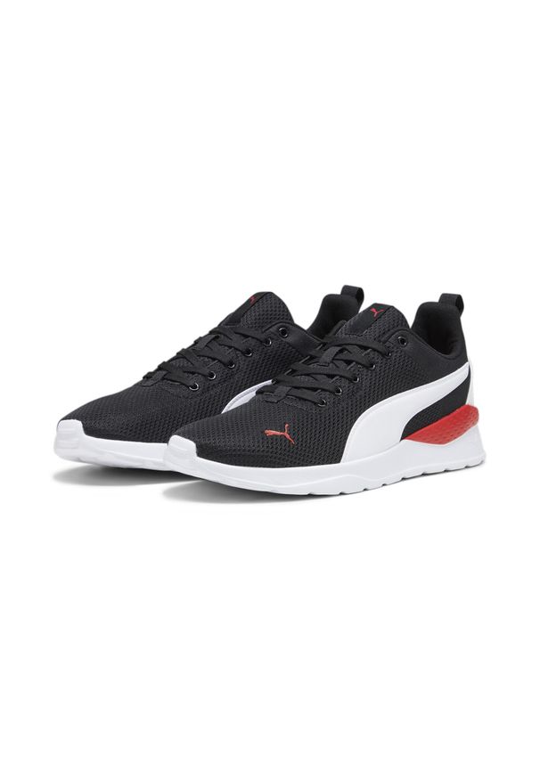 Buty męskie Puma Anzarun Lite. Kolor: biały, czarny, czerwony, wielokolorowy. Materiał: syntetyk, materiał. Szerokość cholewki: normalna. Sport: turystyka piesza