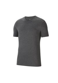 Nike - T-shirt Męski Logo Park. Kolor: szary