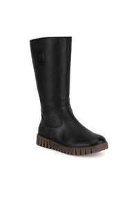 Rieker Kozaki Y3462-00 Czarny. Kolor: czarny. Materiał: skóra #2