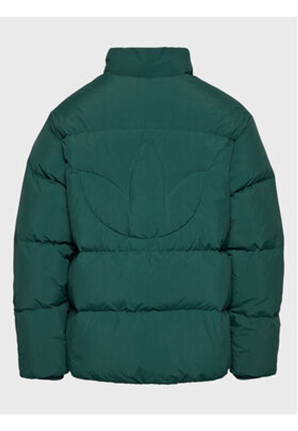 Adidas - adidas Kurtka puchowa Down Puffer Jacket HL9199 Zielony Regular Fit. Kolor: zielony. Materiał: syntetyk